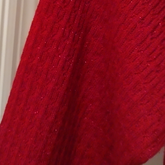 3x Briggs New York Red Sweater with Pendant - Picture 3 of 6